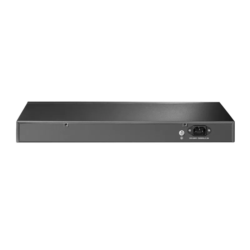 TP-Link 48 portu 10/100Mbps plauktā montējams tīkla komutators, nevadāms, Fast Ethernet (10/100), plaukta montāža, 1U