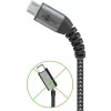 USB kabelis Wentronic 49282 USB 2.0 1 m Micro-USB B USB A Melns Pelēks