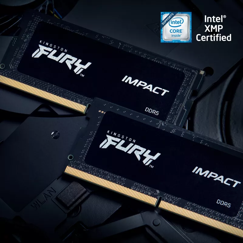 Kingston Technology FURY 32GB 6000MT/s DDR5 CL38 SODIMM (2 gab. komplekts) Impact XMP