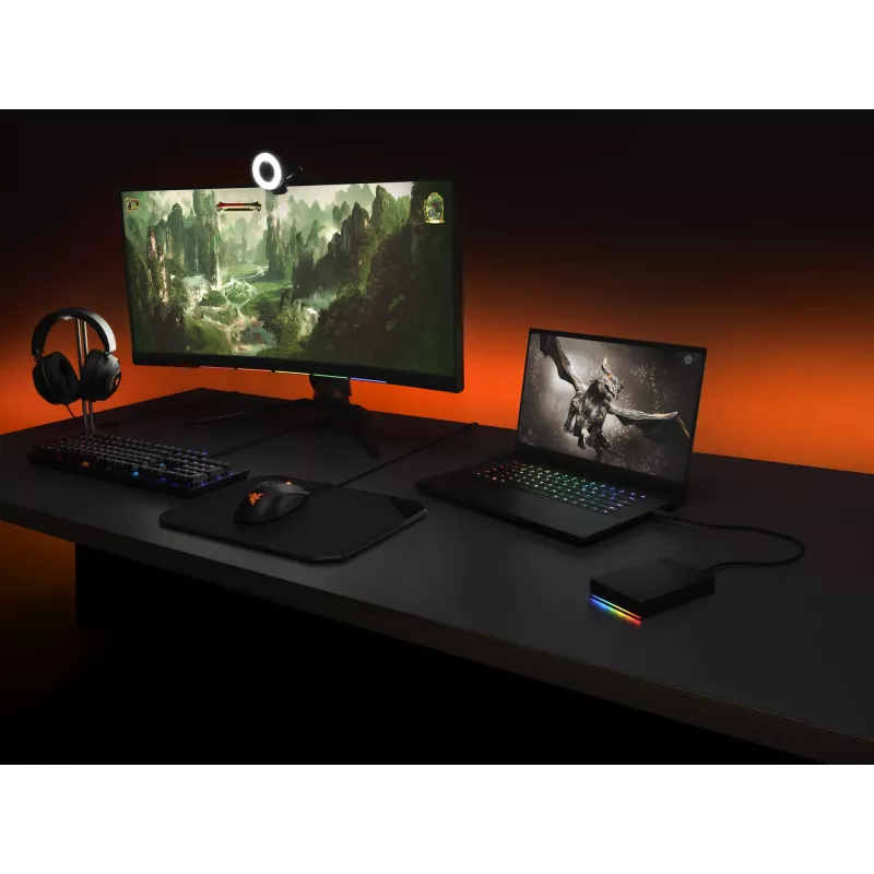 Seagate Game Drive FireCuda ārējais cietais disks 2 TB Micro-USB B 3.2 Gen 1 (3.1 Gen 1) Melns