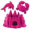 Kinetic Sand, 2 mārciņu rozā rotaļu smiltis, Lieldienu groziņu pildījums, veidojamas sensoriskās rotaļlietas bērniem, atkārtoti aiztaisāms maisiņš (iepakojums var atšķirties)