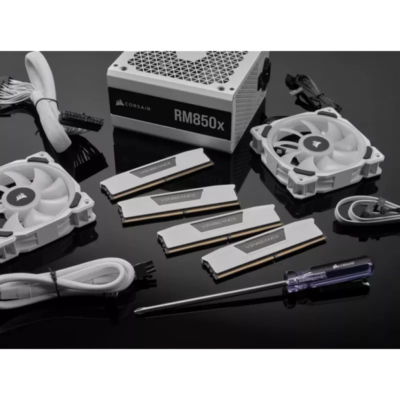 CORSAIR Memory 32GB (2x16gb) DDR5 Dram 6400mt/s CL32 Memory Kit Vengeance - balta