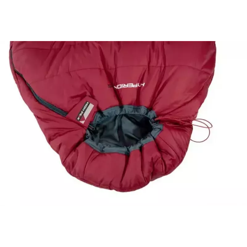 Mūmijas guļammaiss High Peak Hyperion 1M Nylon pelēka Red 210 cm