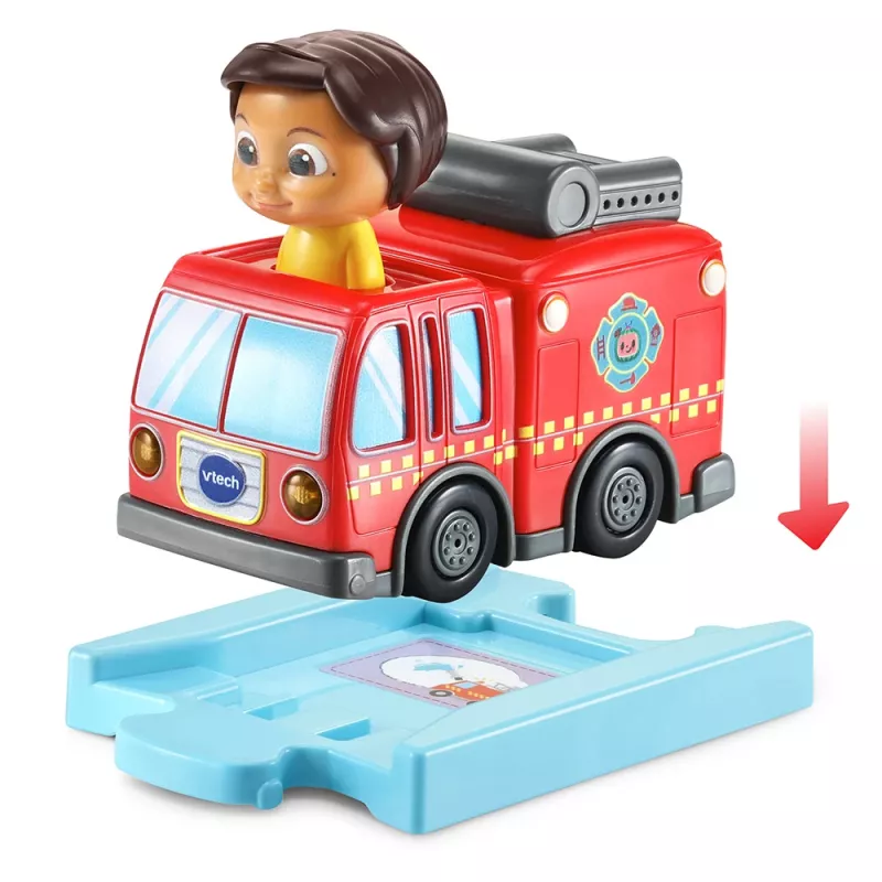 VTech 561304, Ugunsdzēsēju mašīna, 1,5 gadi, AAA, Daudzkrāsains