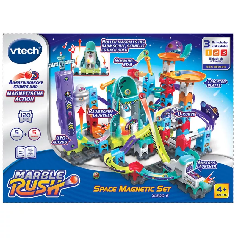VTech Marble Rush 559804, 4 g., AA, Daudzkrāsains