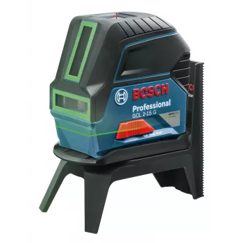 Bosch GCL 2-15 G līnijas/punkta līmeņrādis 10 m 500-540 nm (< 10 mW)