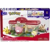 MEGA Pokémon būvējamā rotaļlieta, Meža centrs (648 detaļas) ar 4 darbības figūrām
