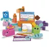 MEGA BLOKS Fisher Price Muzikālā lauku sētas grupa Sensoru klucīšu rotaļlieta (45 gab.) mazulim