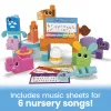 MEGA BLOKS Fisher Price Muzikālā lauku sētas grupa Sensoru klucīšu rotaļlieta (45 gab.) mazulim