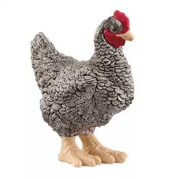 schleich FARM WORLD Plimutrokas vista, 3 gadi, Lauku sēta, Lauku dzīvnieki / lauku sētas rotaļlietas, Daudzkrāsains