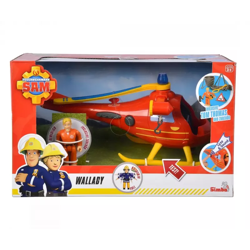 Helikopters Simba Toys 109252510 Fireman Sam Oranžs 3+
