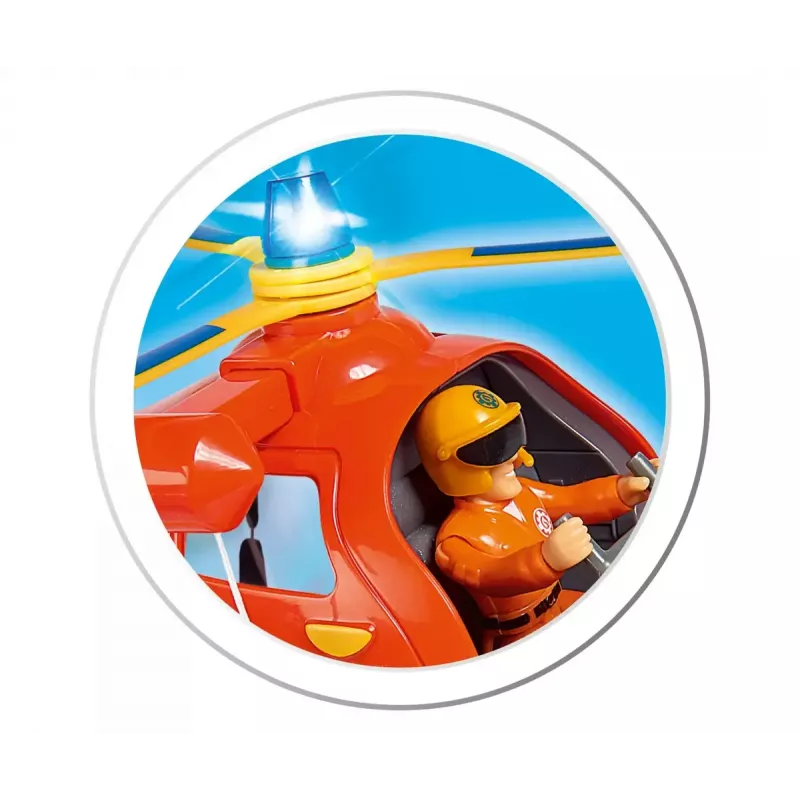 Helikopters Simba Toys 109252510 Fireman Sam Oranžs 3+