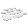 Kensington ErgoSoft plaukstas balsts standarta pelei, pelēks, mākslīgā āda, gēls, Taivāna, MIL-STD-810H Method 504.3 Contamination by Fluids, 200 g, 1 gab.
