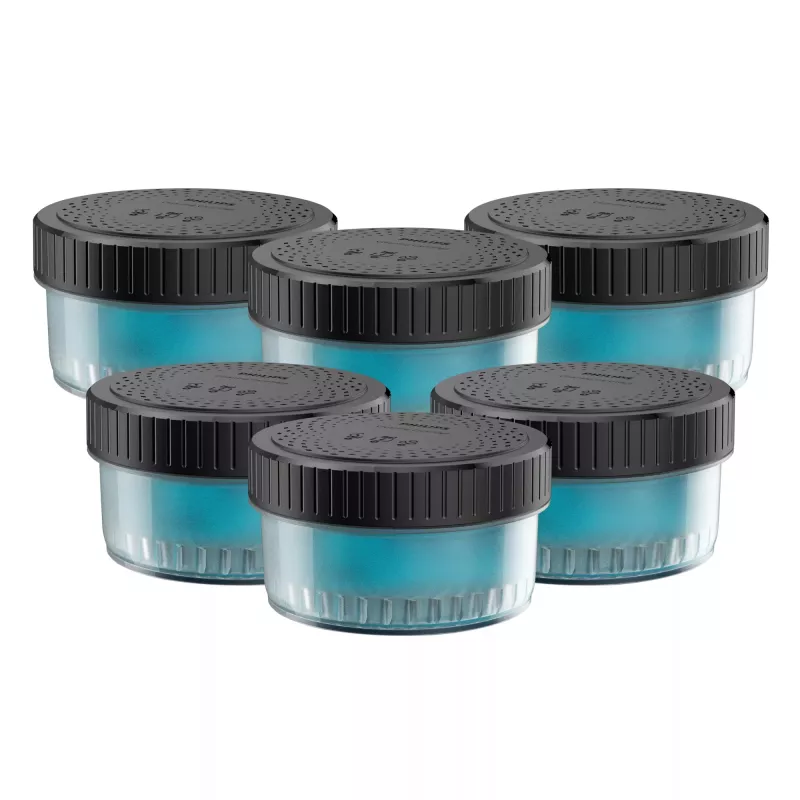 Philips Quick Clean kasetne CC16/50 6 iepakojums tīrīšanas kasetes elektrisko skuvekļu galviņām