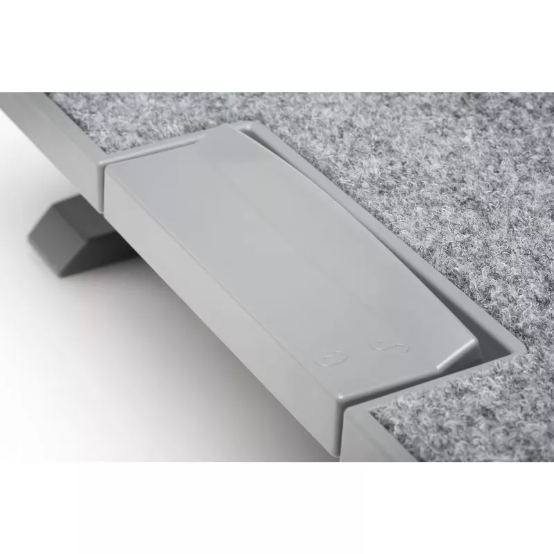 Kensington SmartFit SoleMate Pro Elite ergonomiskais kāju balsts, pelēks, 0 - 18°, 9 cm, 12 cm, 2.3 kg, 1 gab.
