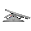 Kensington SmartFit SoleMate Pro Elite ergonomiskais kāju balsts, pelēks, 0 - 18°, 9 cm, 12 cm, 2.3 kg, 1 gab.