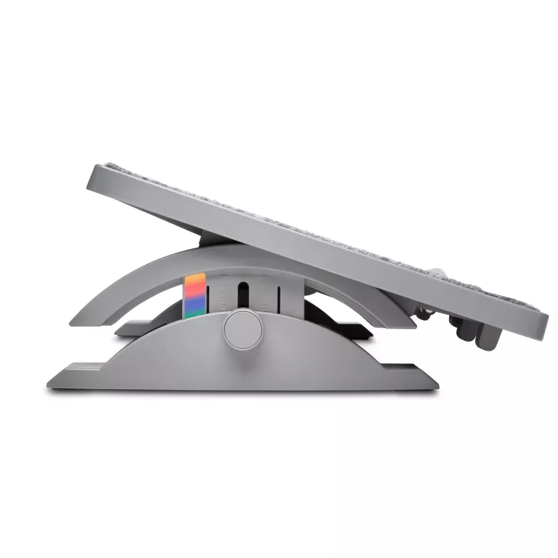 Kensington SmartFit SoleMate Pro Elite ergonomiskais kāju balsts, pelēks, 0 - 18°, 9 cm, 12 cm, 2.3 kg, 1 gab.