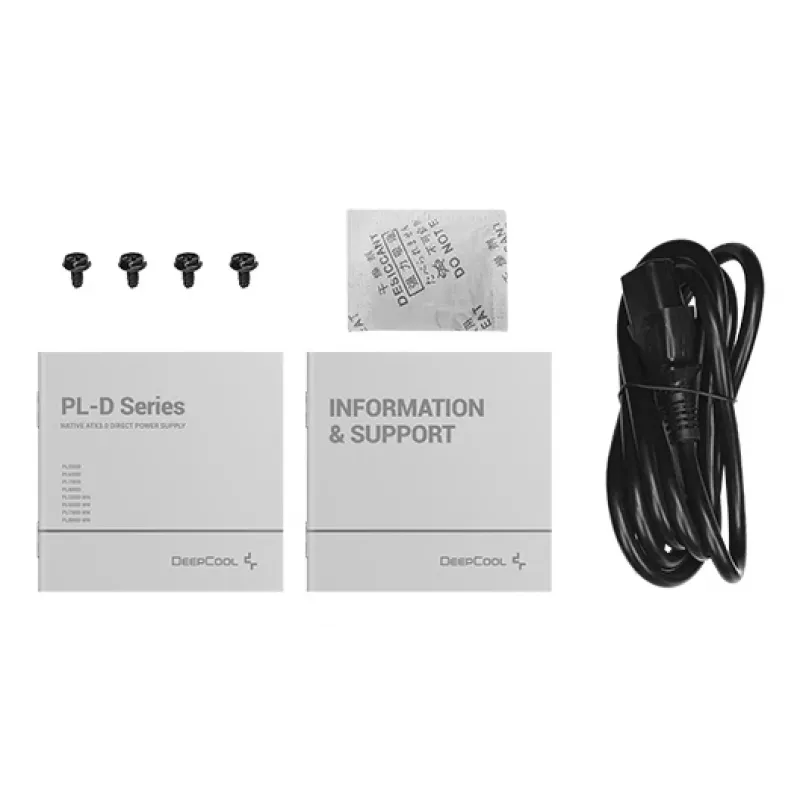 DEEPCOOL PL800D barošanas bloks 800 W 20+4 kontaktu ATX - melns