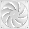 140 mm korpusa ventilators DeepCool FD14 WH, 140x140x25 mm, balts, 3 kontaktu