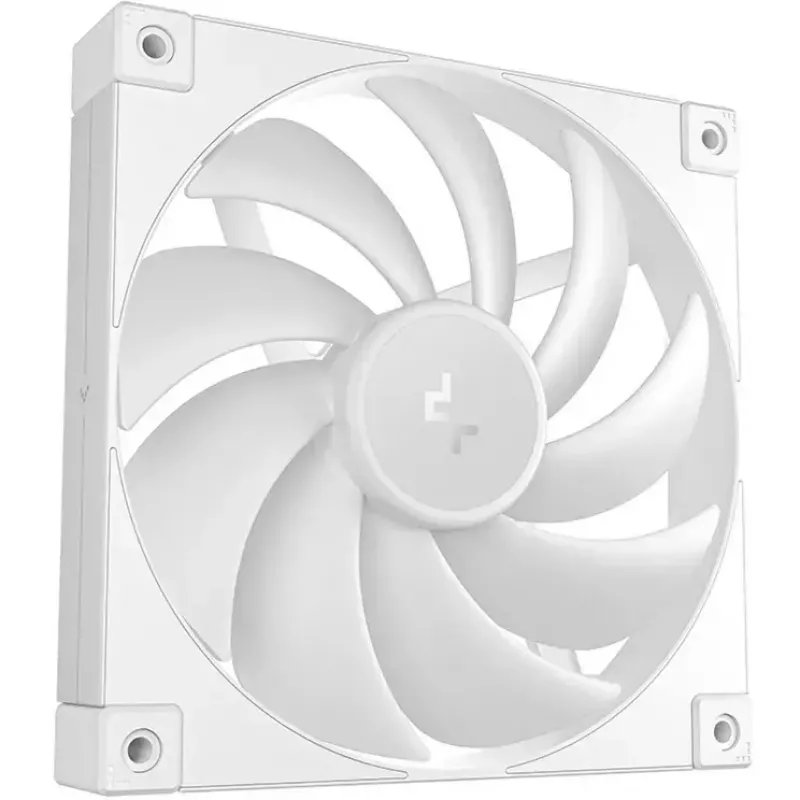 Dzesēšanas ventilators DeepCool FD14 balta 140mm 3in1 — 140 mm, balts, 3-in-1 savienotājs