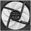Korpusa ventilators DeepCool FD12 ARGB 120mm melns 120x120x25