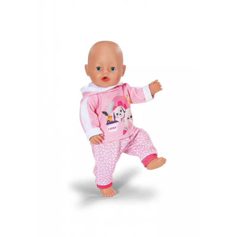 BABY born treniņtērps rozā 43 cm leļļu apģērbu komplekts