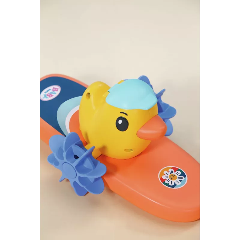 BABY born Splish Splash Sērfojošā Berta Vannas dzīvnieciņš Daudzkrāsains