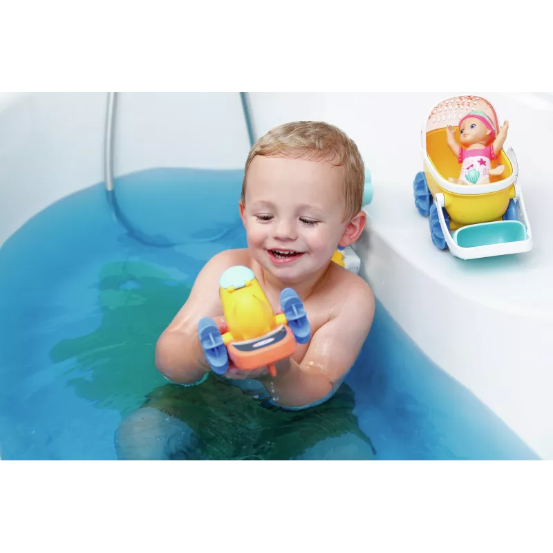 BABY born Splish Splash Sērfojošā Berta Vannas dzīvnieciņš Daudzkrāsains