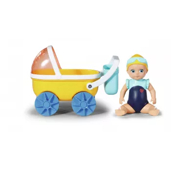 BABY born Splish Splash ratiņi ar Emmu vannas lelli, daudzkrāsaina