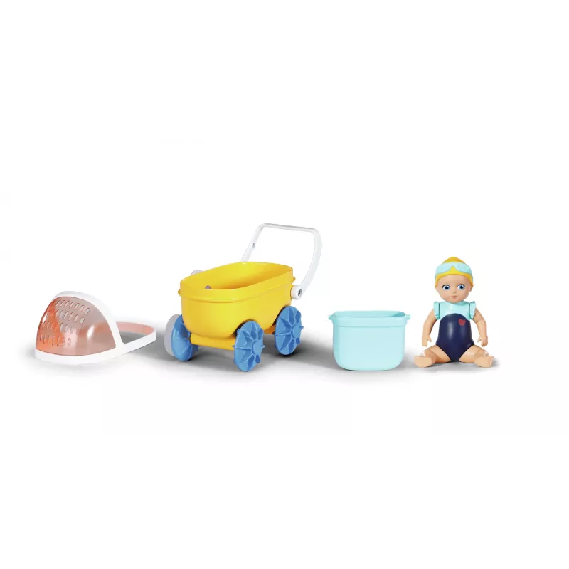BABY born Splish Splash ratiņi ar Emmu vannas lelli, daudzkrāsaina