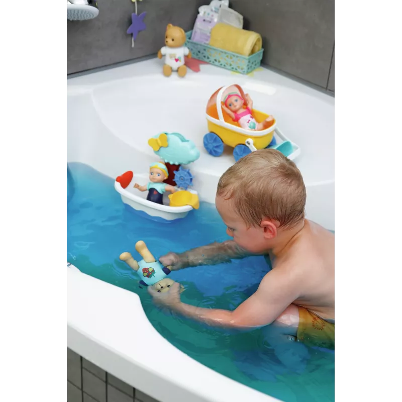 BABY born Splish Splash ratiņi ar Emmu vannas lelli, daudzkrāsaina