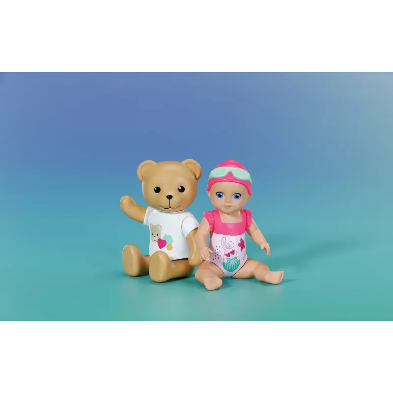 BABY born Splish Splash Teddy vannas dzīvnieks Daudzkrāsains