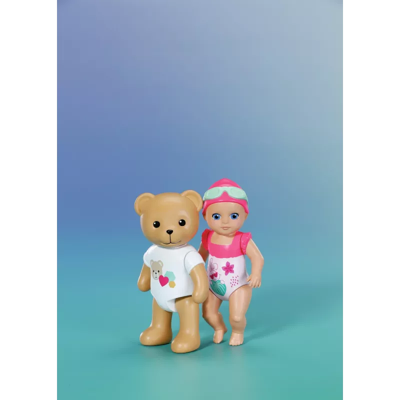 BABY born Splish Splash Emma vannas lelle Daudzkrāsaina