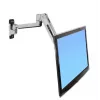 ERGOTRON Lx sēdus-stāvus sienas stiprinājuma LCD svira (pulēts alumīnijs)