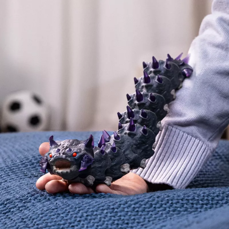 schleich ELDRADOR CREATURES ēnu tārps, 7 gadi, Monstri un pūķi, Ēnu pasaule, Daudzkrāsains