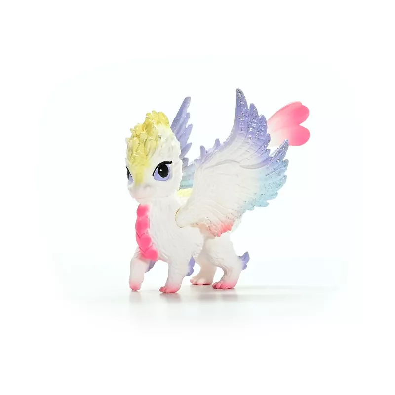 Schleich BAYALA Varavīksnes mazuļa pūķis, vecumam 5+, bēšs zils zaļš, Vienradža/Pegaza tēma