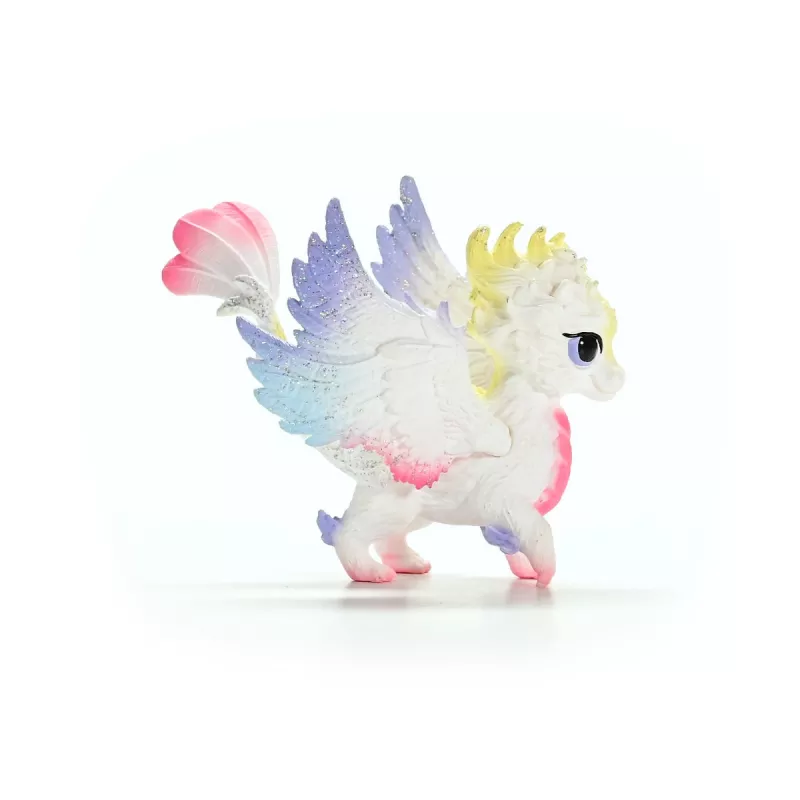 Schleich BAYALA Varavīksnes mazuļa pūķis, vecumam 5+, bēšs zils zaļš, Vienradža/Pegaza tēma