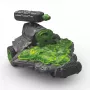 schleich ELDRADOR CREATURES Akmens reaktīvais lidaparāts ar mini radījumu, Piedzīvojumi/Asa sižeta, Monstri un pūķi, Akmens pasaule, 7 gadi, Zaļa, Pelēka