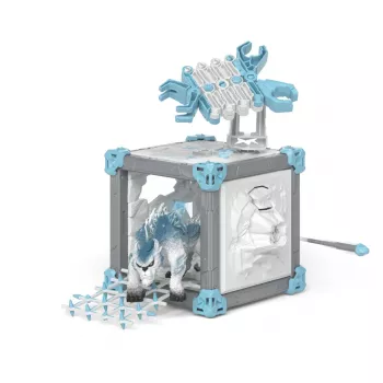 schleich ELDRADOR CREATURES BattleCave Snow Slasher, Action/Adventure, Monstri un pūķi, Ledus pasaule, BattleCave, 7 gadi, Daudzkrāsains