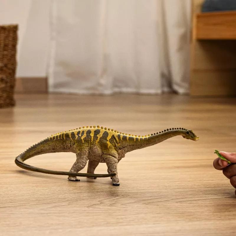 schleich Dinozauri Diplodoks, 4 gadi, Zemes iekarošana, Dinozauri un vulkāns, Daudzkrāsains