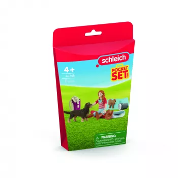 schleich HORSE CLUB Nakšņošanas rotaļu komplekts ar Hannu, Dzīvnieks, Zirgi, Kabatas komplekti, 5 gadi, Daudzkrāsains