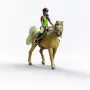 schleich HORSE CLUB Sarah & Mystery, 5 gadi, Zirgi, Daudzkrāsains