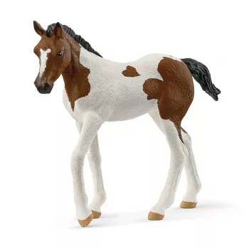 schleich HORSE CLUB Paintas zirga kumeļš, 5 gadi, Zirgi, Daudzkrāsains