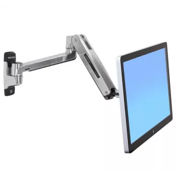 ERGOTRON Lx Hd sēdus-stāvus sienas stiprinājuma LCD svira (pulēts alumīnijs)