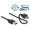 USB kabelis DeLOCK 2m 2xUSB2.0-A