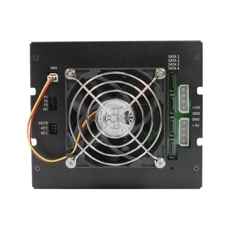 Chieftec CMR-3141SAS disku paneļa nodalījums Melns
