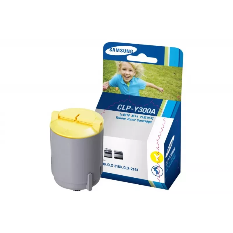 Samsung CLP-Y300A tonera kārtridžs 1 gab. Oriģināls Dzeltens