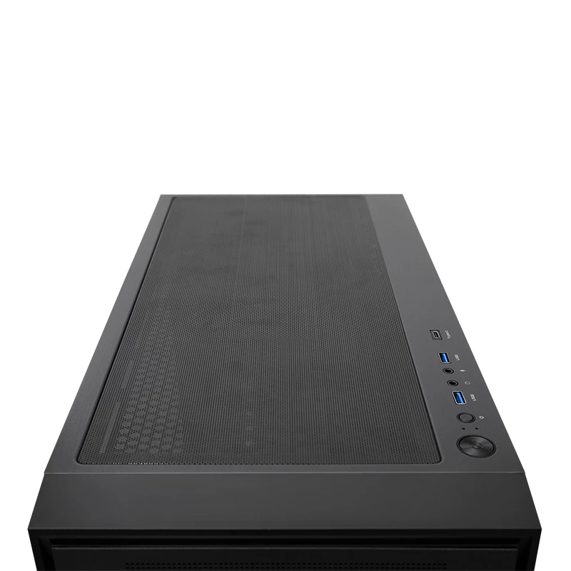 Chieftec Midi Tower GS-03B-BLK-OP Melns