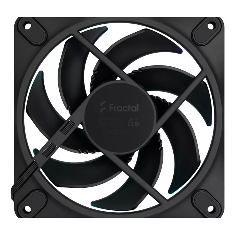 FRACTAL DESIGN Cooling Fan Momentum 12 RGB 3-pack Melns