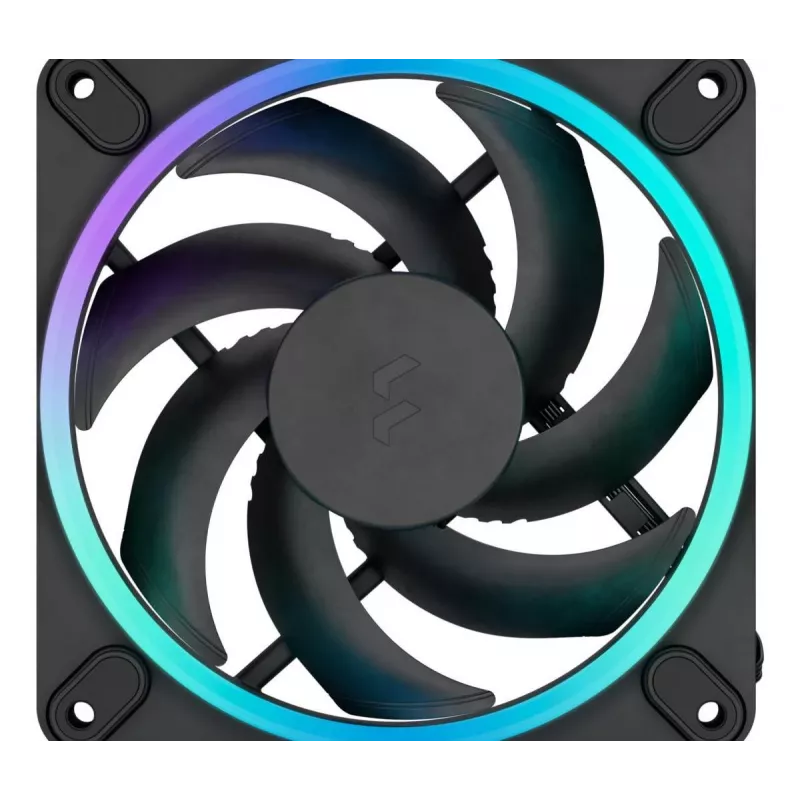 FRACTAL DESIGN Cooling Fan Momentum 12 RGB 3-pack Melns